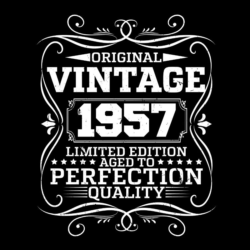 Vintage 1957 Édition Limitée Originale