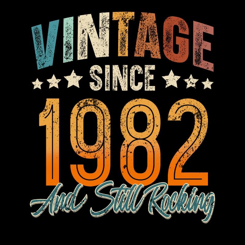 1982 Année de naissance Anniversaire Année de construction Millésime