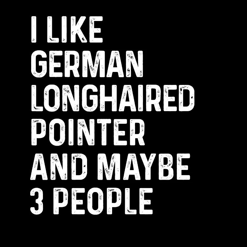 Ich mag deutschen langhaarigen Pointer und vielleicht 3