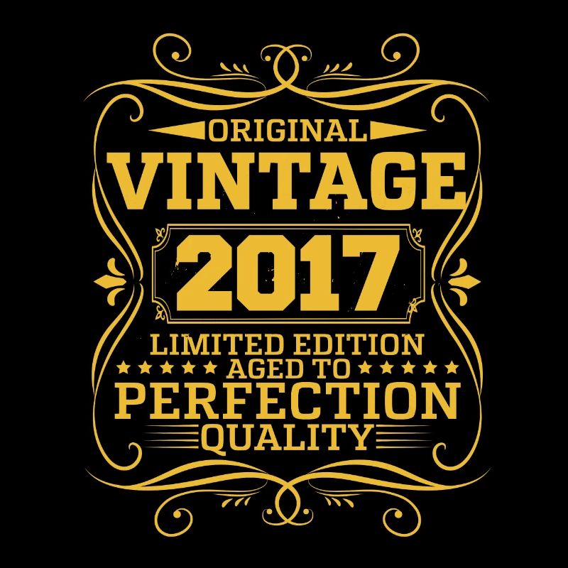 Vintage 2017 Édition Limitée Originale