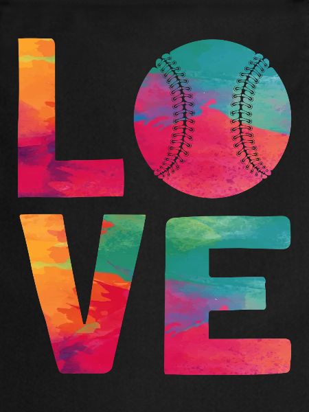 Amateur d’aquarelle de baseball