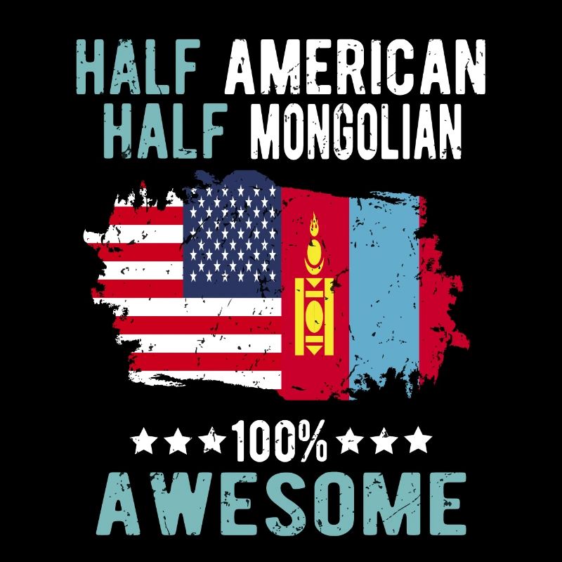 Moitié américain moitié mongol