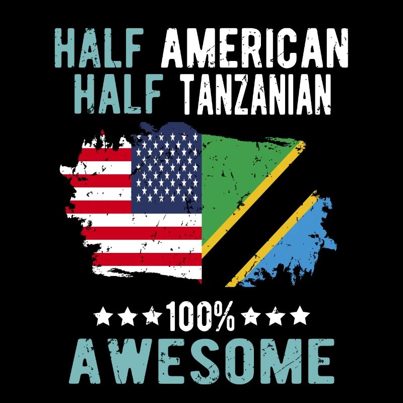 Half American Half Tanzanian
