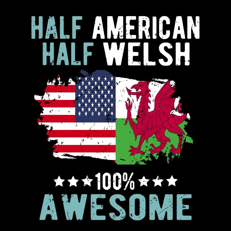 Halb Amerikaner Halb Waliser