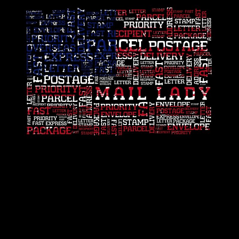 Post lady, postal delivery