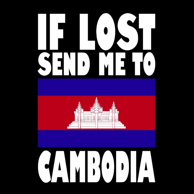 Cambodia Flag Saying