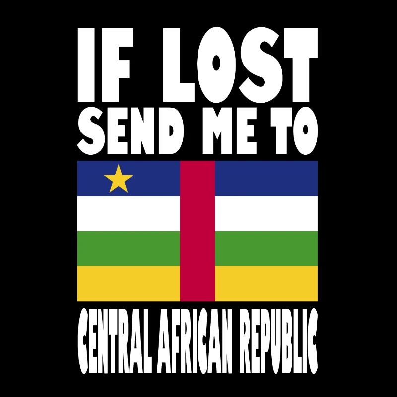 Central African Republic Flag Saying