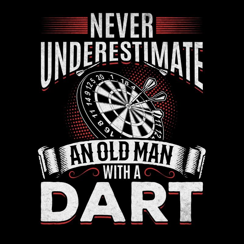 Darts player I never underestimate an old man