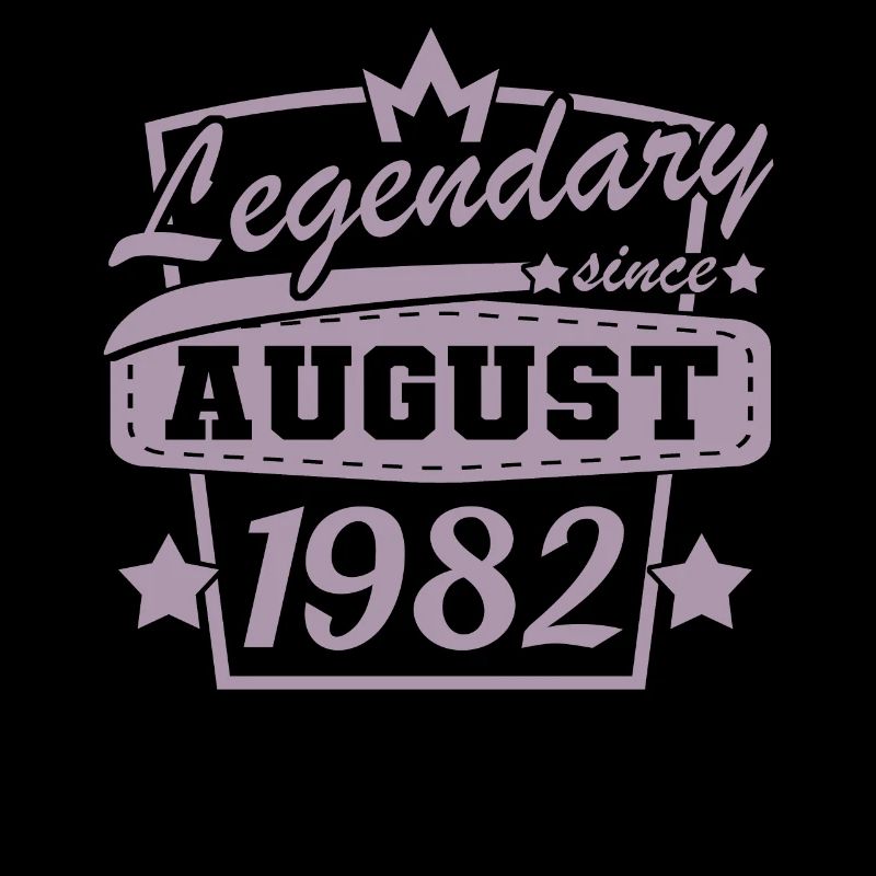 legendär seit august 1982 Geburtstag Retro
