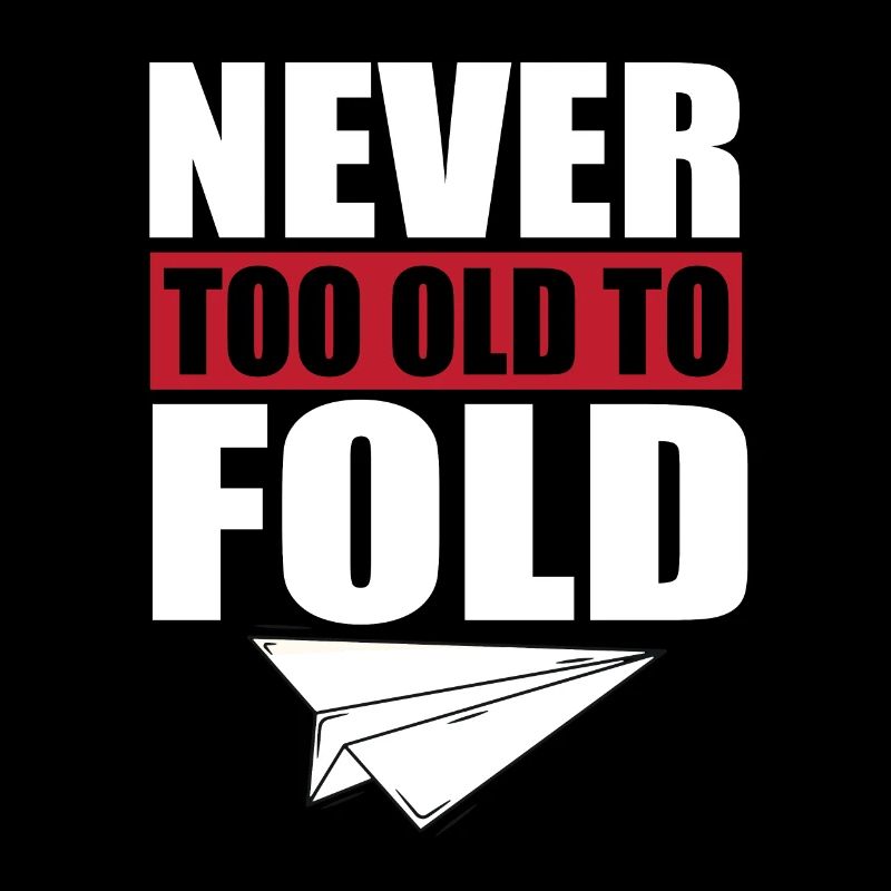 Plis de plan en papier