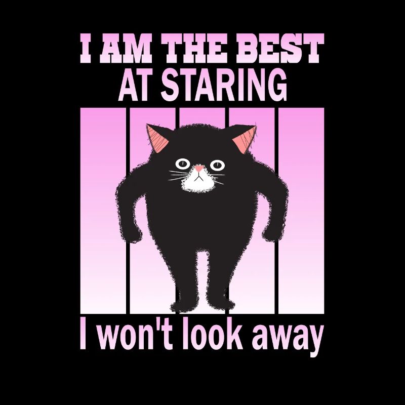 Starrende Katze - Katzen Starren