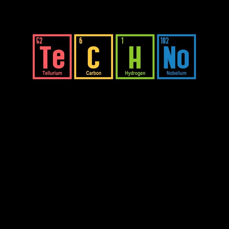 Rave Techno Periodic Table