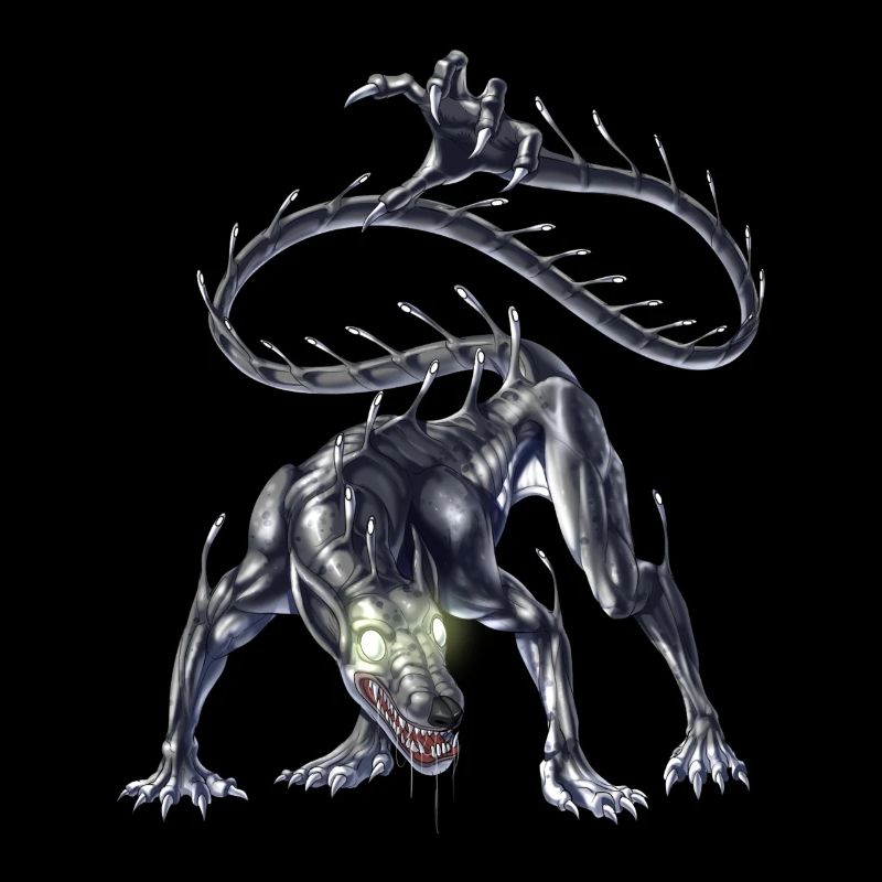 Aztec Mythical Creature Ahuizotl