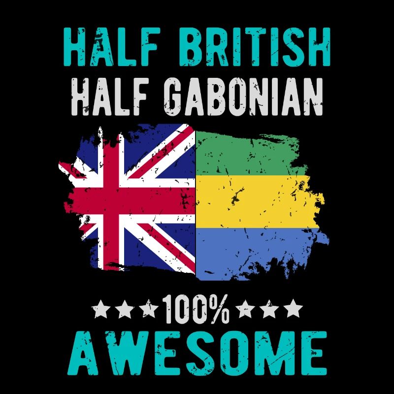 Half British Half Gabonese