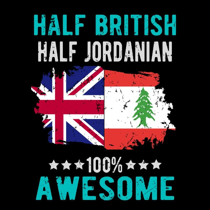 Moitié britannique moitié jordanien