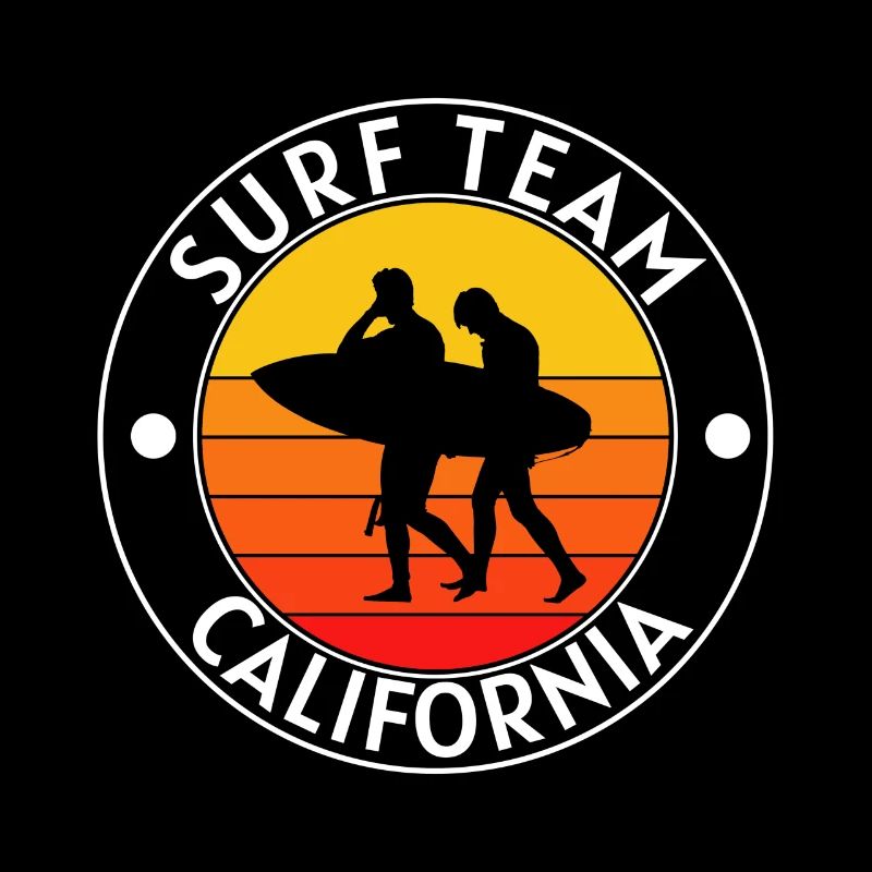 Équipe de surf Californie