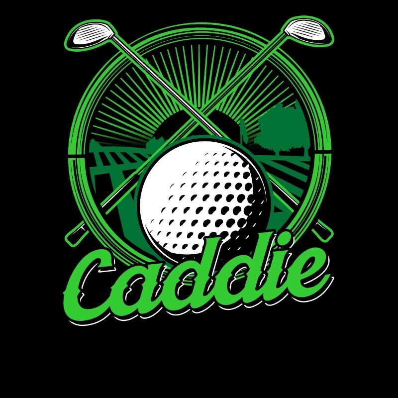 Caddie Golfen Golf Golfer Beruf