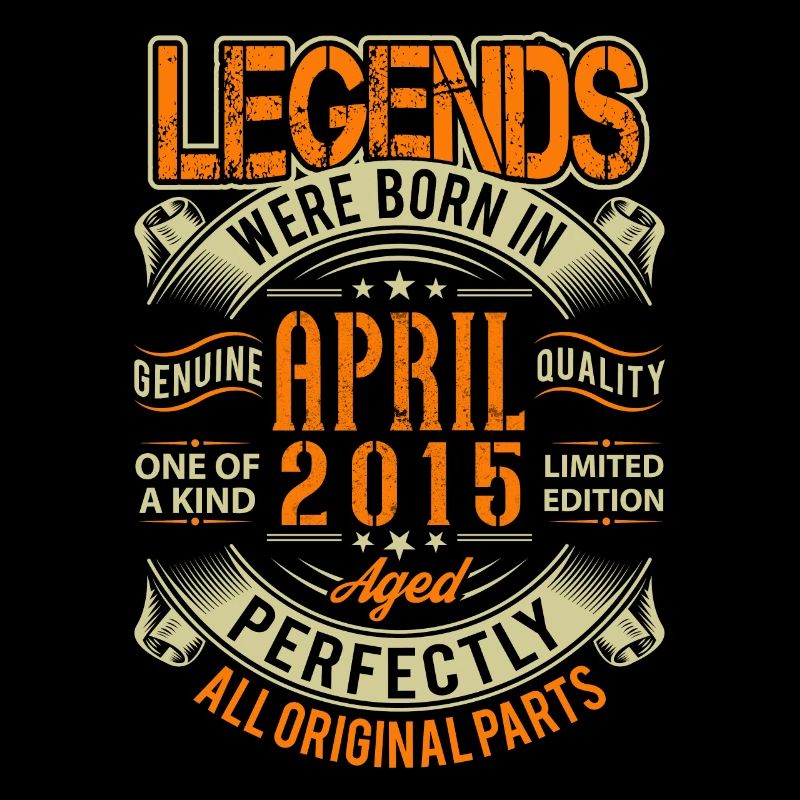 2015 April Birthday Legend