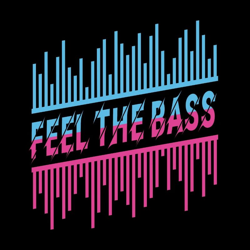 Ressentez la basse DJ Techno House Dance Music