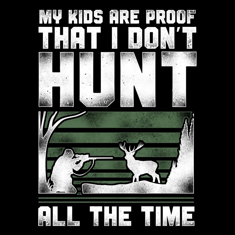 Buck Deer Hunting Hunter Vintage
