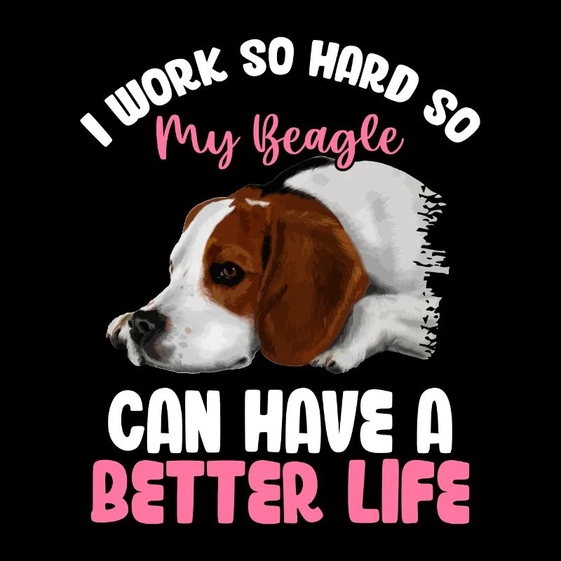 Work so hard for my beagle funny