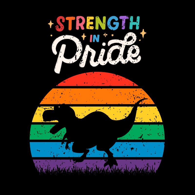 Force dans Pride Dinosaur Gay