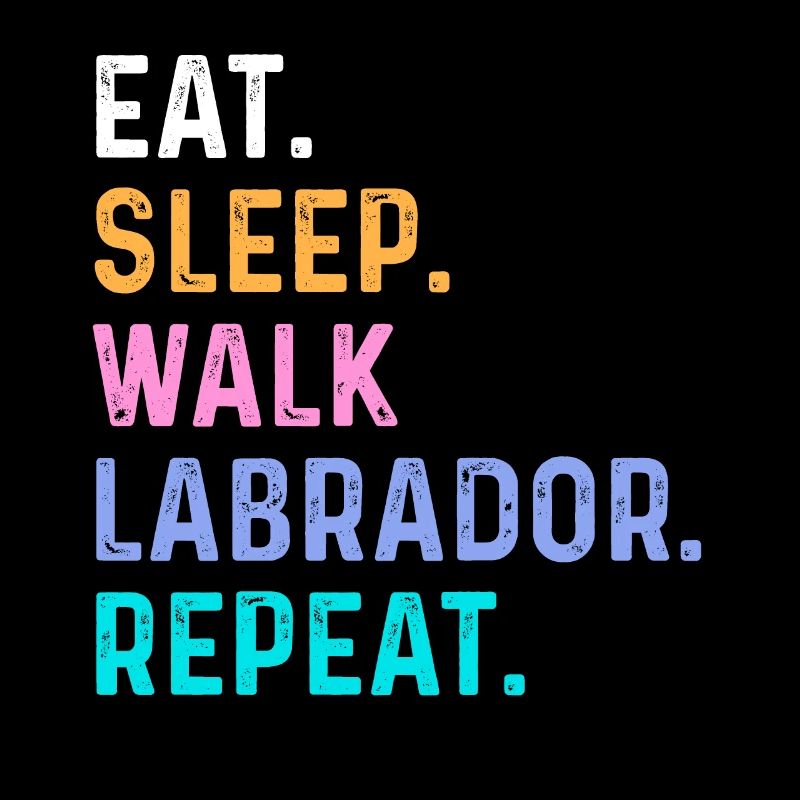 Eat Sleep Walk Labrador Repeat