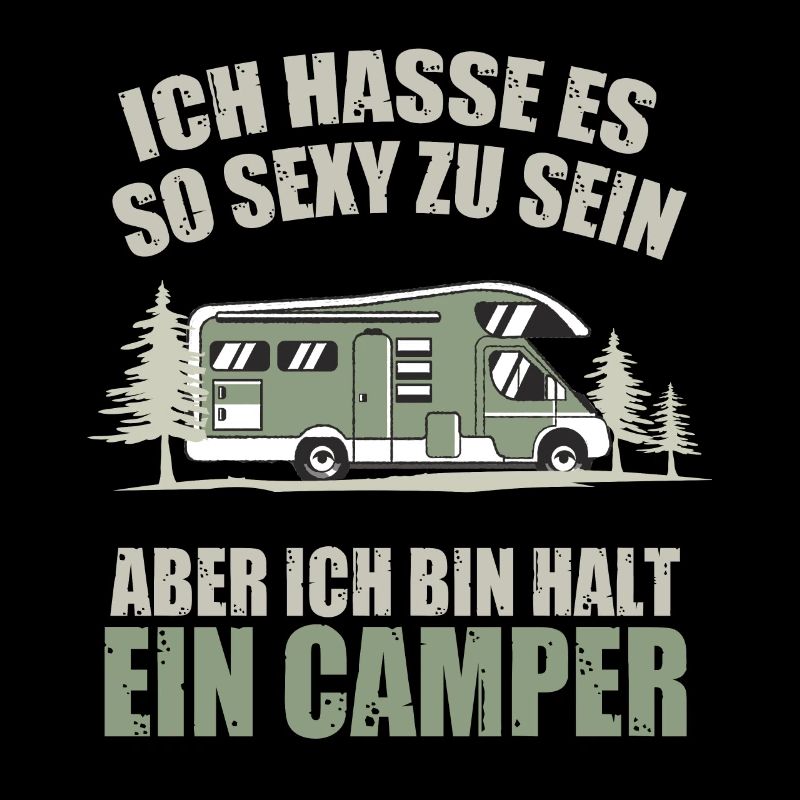 Sexy Camper Spruch Humor
