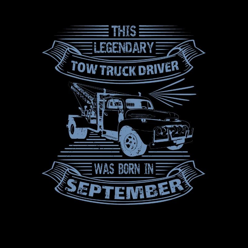 Legendärer Abschleppwagenfahrer im September