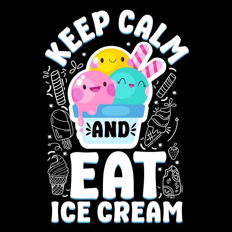 Ice Cream Keep Calm & Eat Ice