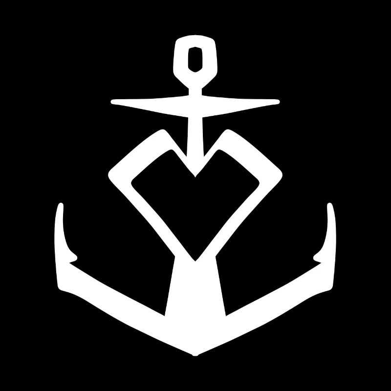Anchor Heart Symbol