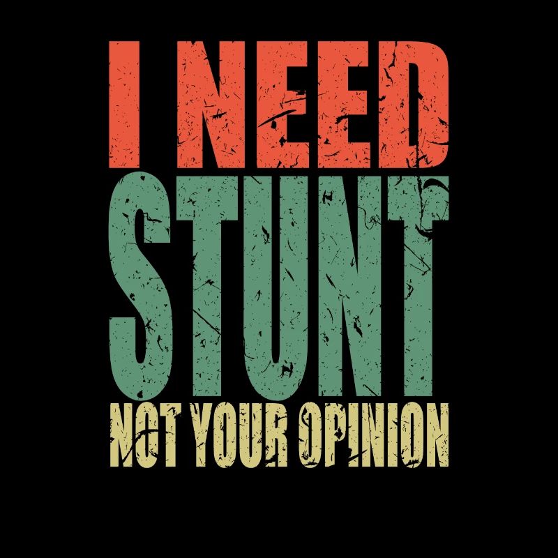 Stunt Spruch lustig
