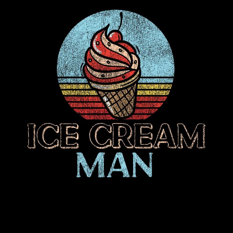Crème glacée Boy Cone Sundae Retro