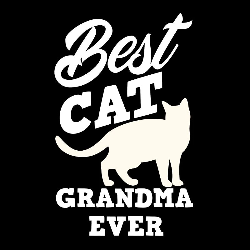 Chat Chats Grand-mère