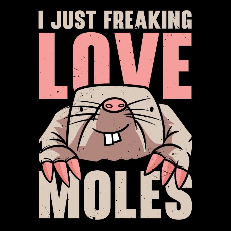 I love moles animal mole whisperer