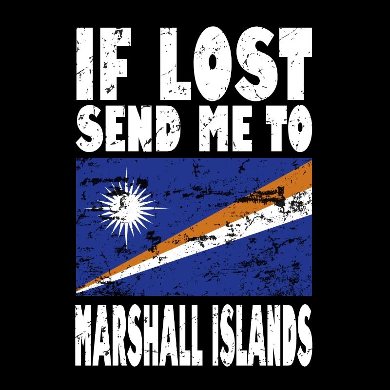 Marshallinseln Flagge Spruch