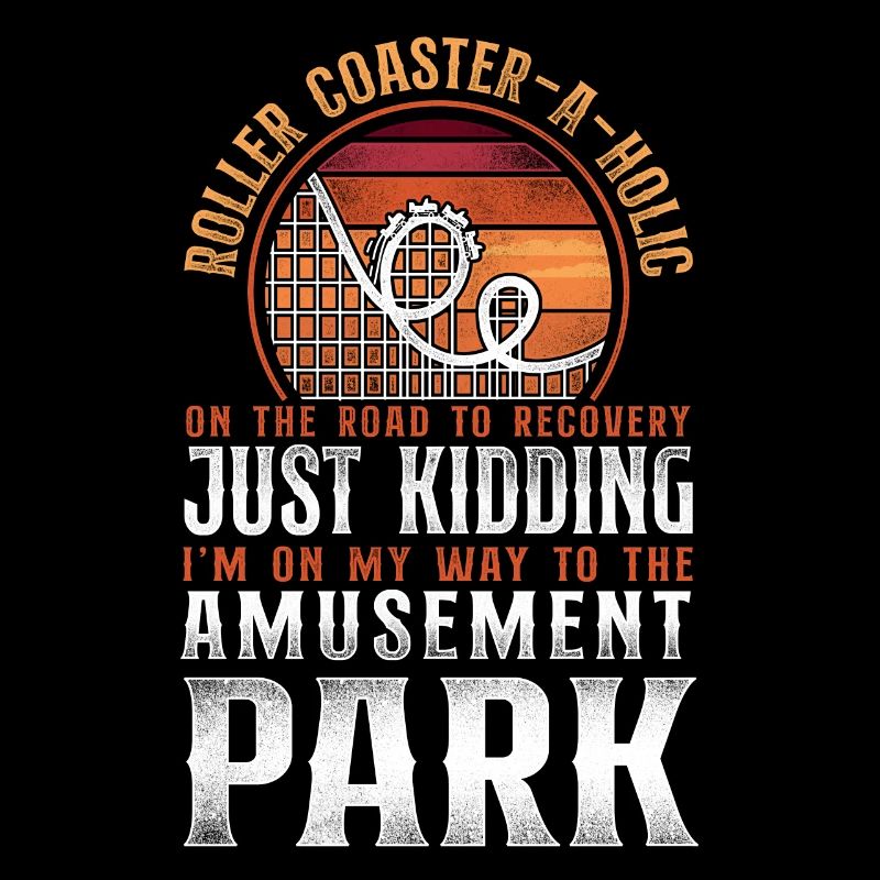 Roller Coaster Vintage Retro