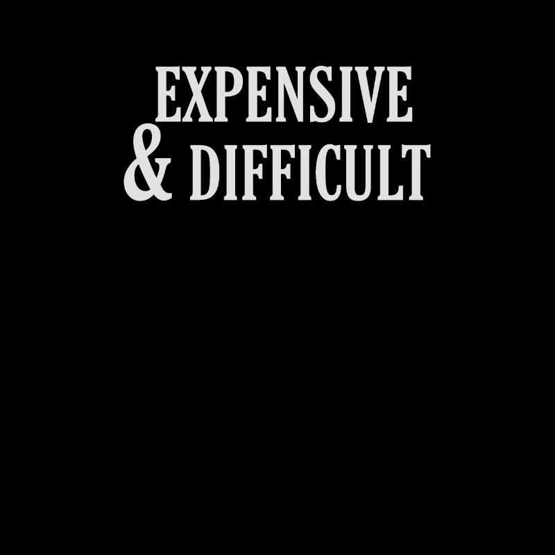 Coûteux Et Difficile