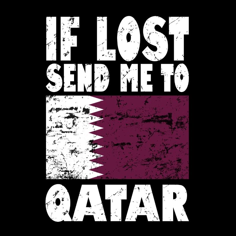 Slogan du drapeau du Qatar