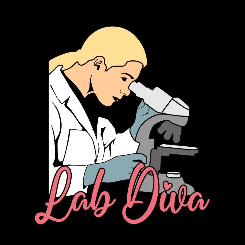 Labortechniker Lab Diva Wissenschaft Geschenk