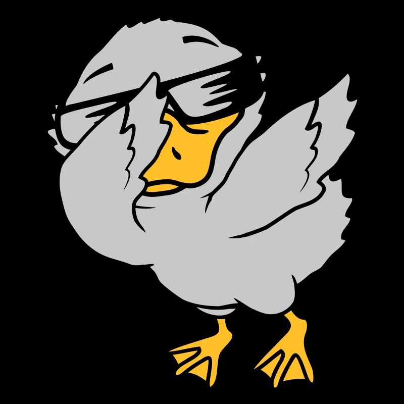 Dabbing Party Ducklings Cool