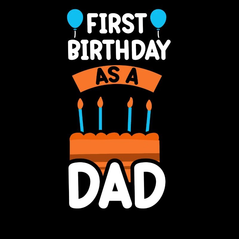Erster Geburtstag Als Papa Papi Vater Party