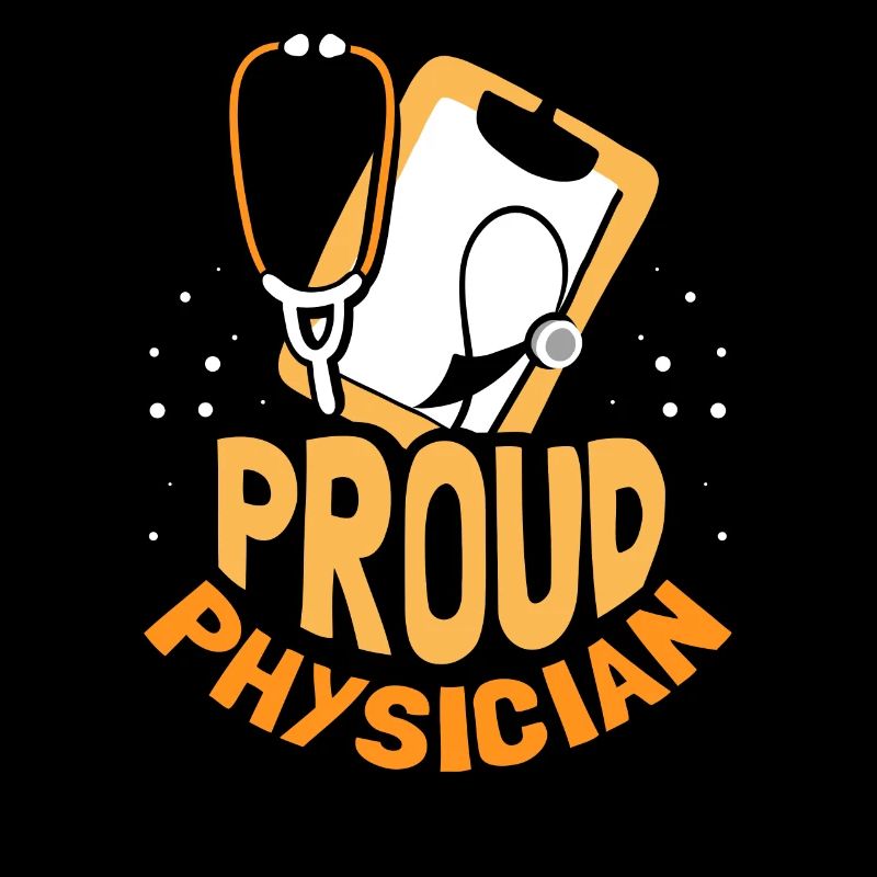 Fier Médecin Médecin Profession de Médecin