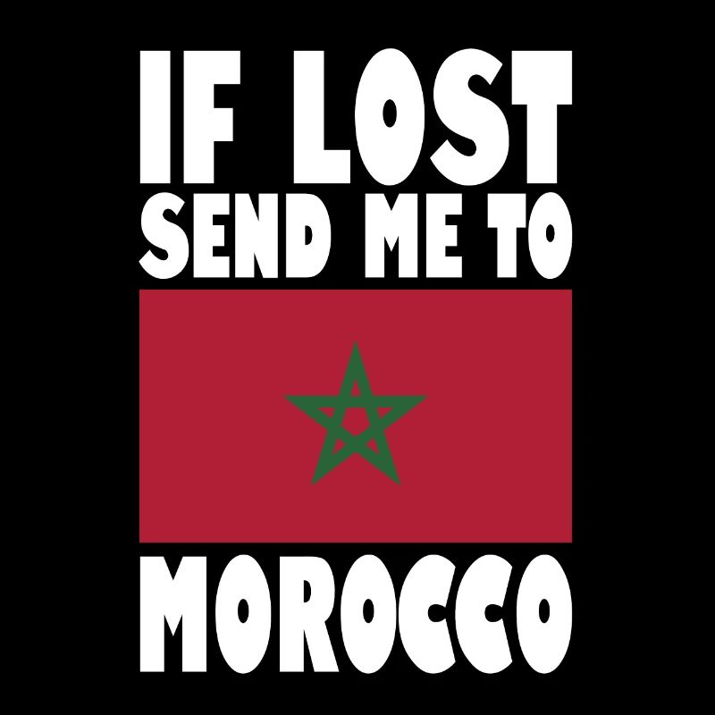 Morocco Flag Saying