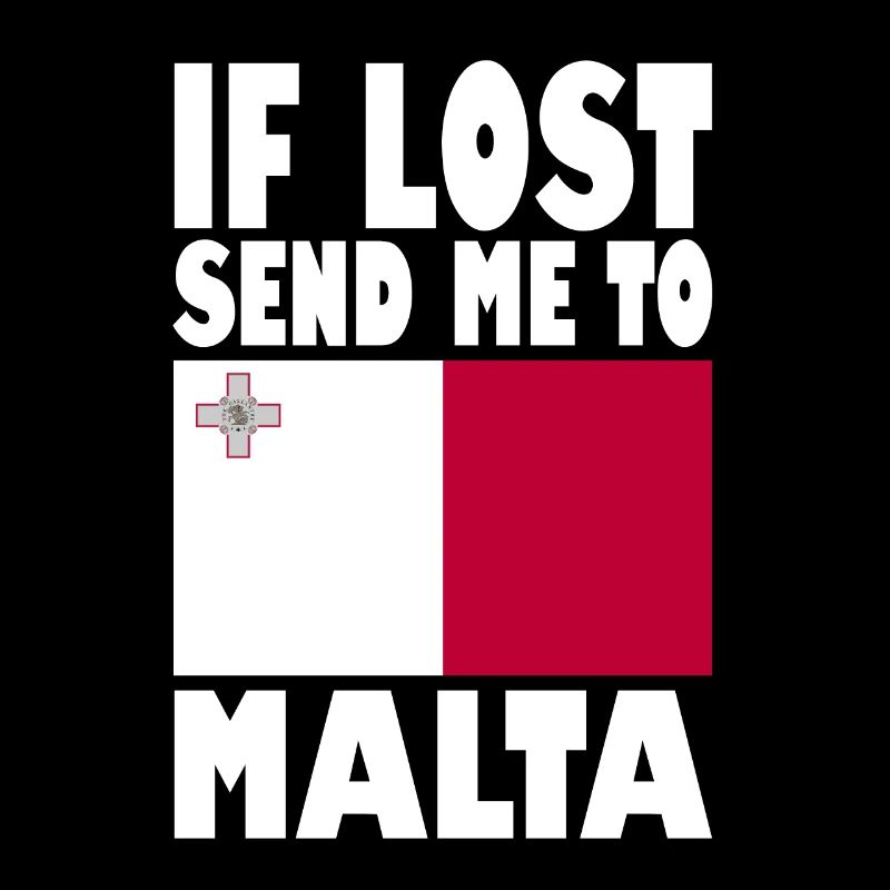 Malta Flagge Spruch