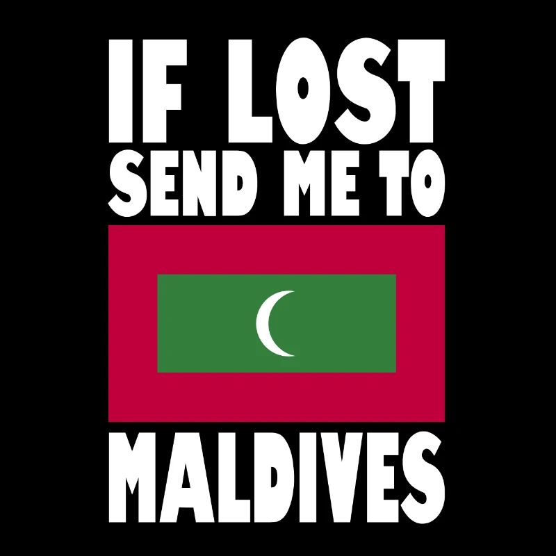 Malediven Flagge Spruch