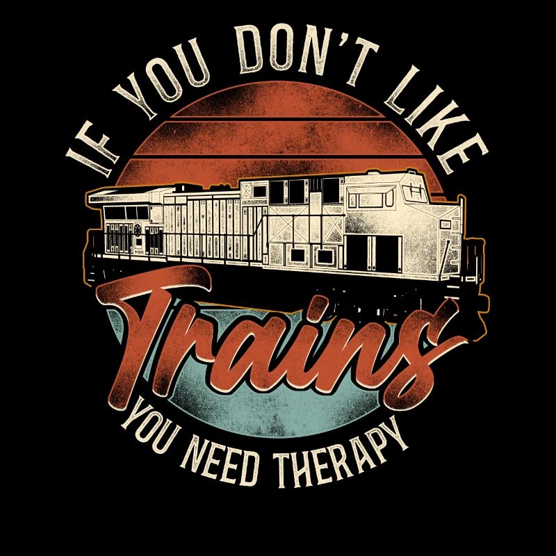 Freight Diesel Train Driver