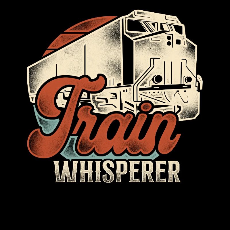 Freight Diesel Train Driver