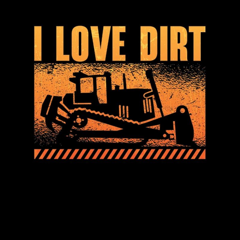 Excavator Bulldozer Construction Worker Bulldozer Gift