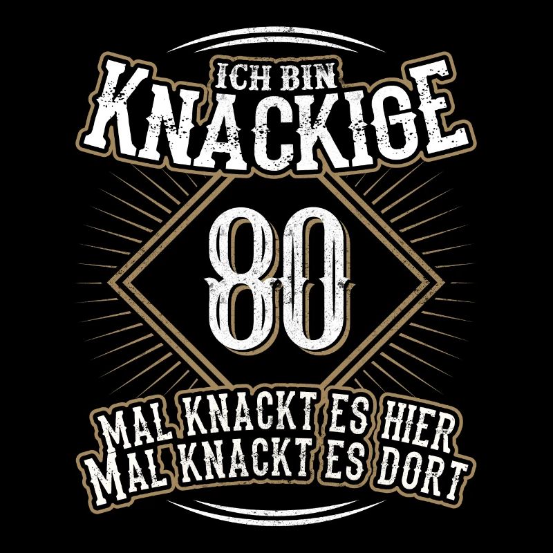 80. Geburtstag Lustig Geschenk